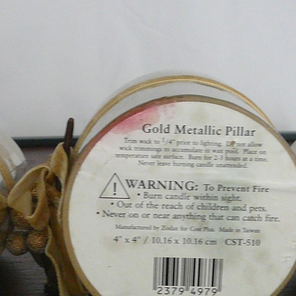 Holyday theme cadle set of three - Picture 3 of 3